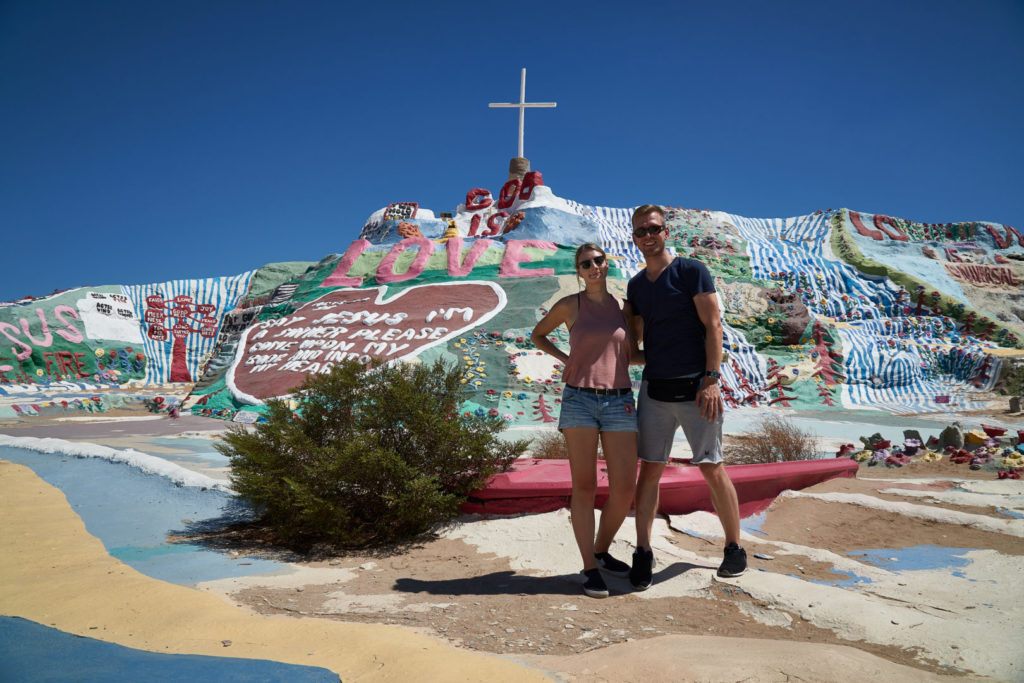 Roadtrip USA Routenplanung Salvation Mountain