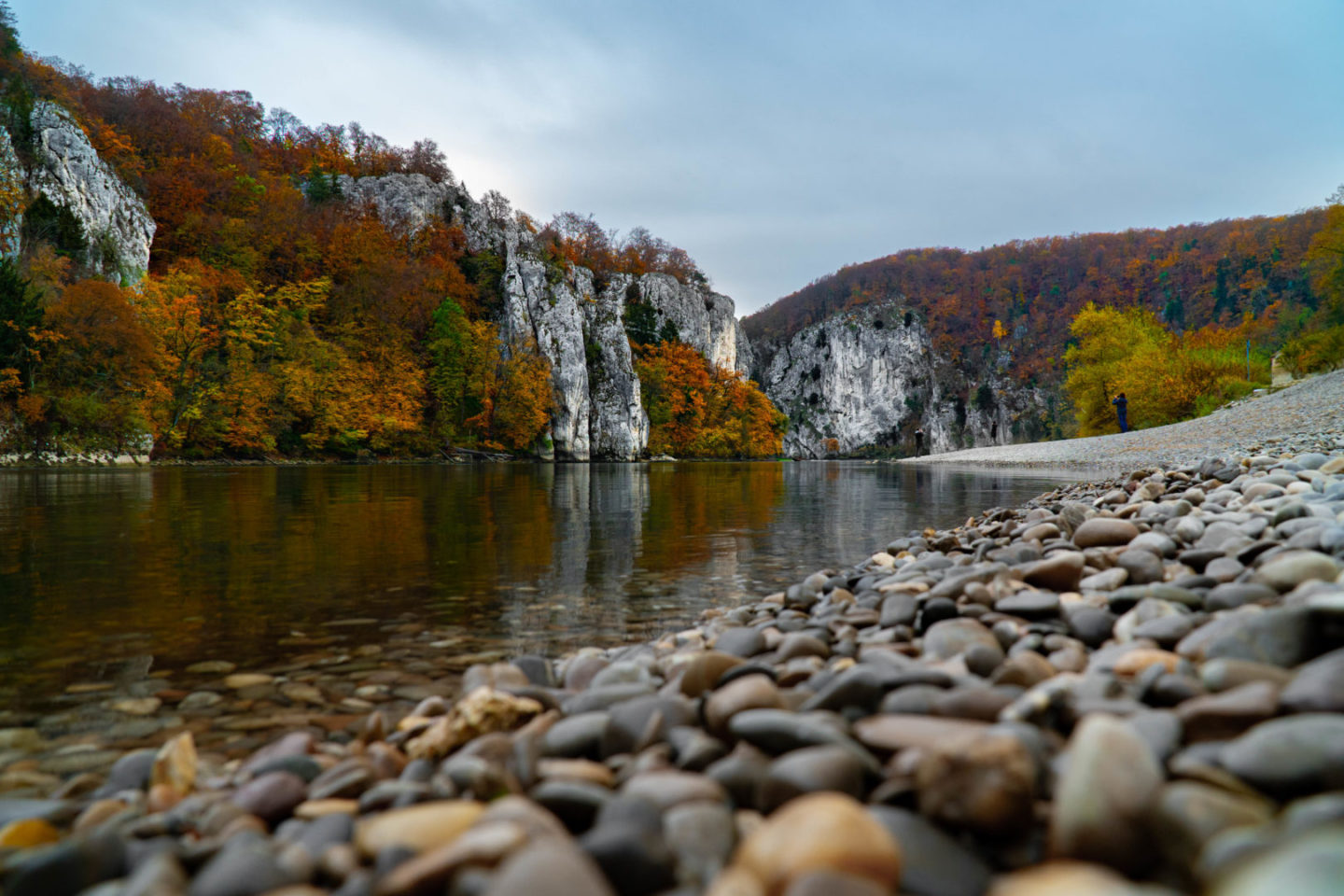 Weltenburger Enge bei Kelheim, Oberpfalz Urlaub.