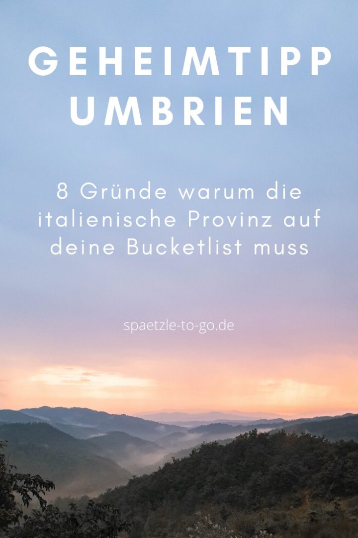 In Umbrien kann man Italien noch abseits des Massentourismus erleben. Erfahre hier 8 Gründe, warum sich eine Reise nach Umbrien auf jeden Fall lohnt und welche Highlights dich erwarten.
