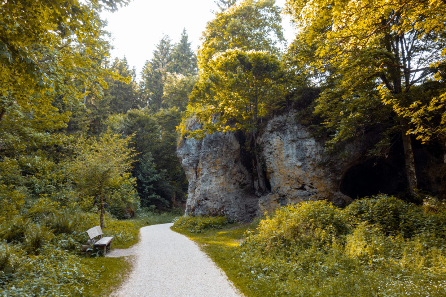 Meteoritenkrater im Wental auf der Schwäbischen Alb
